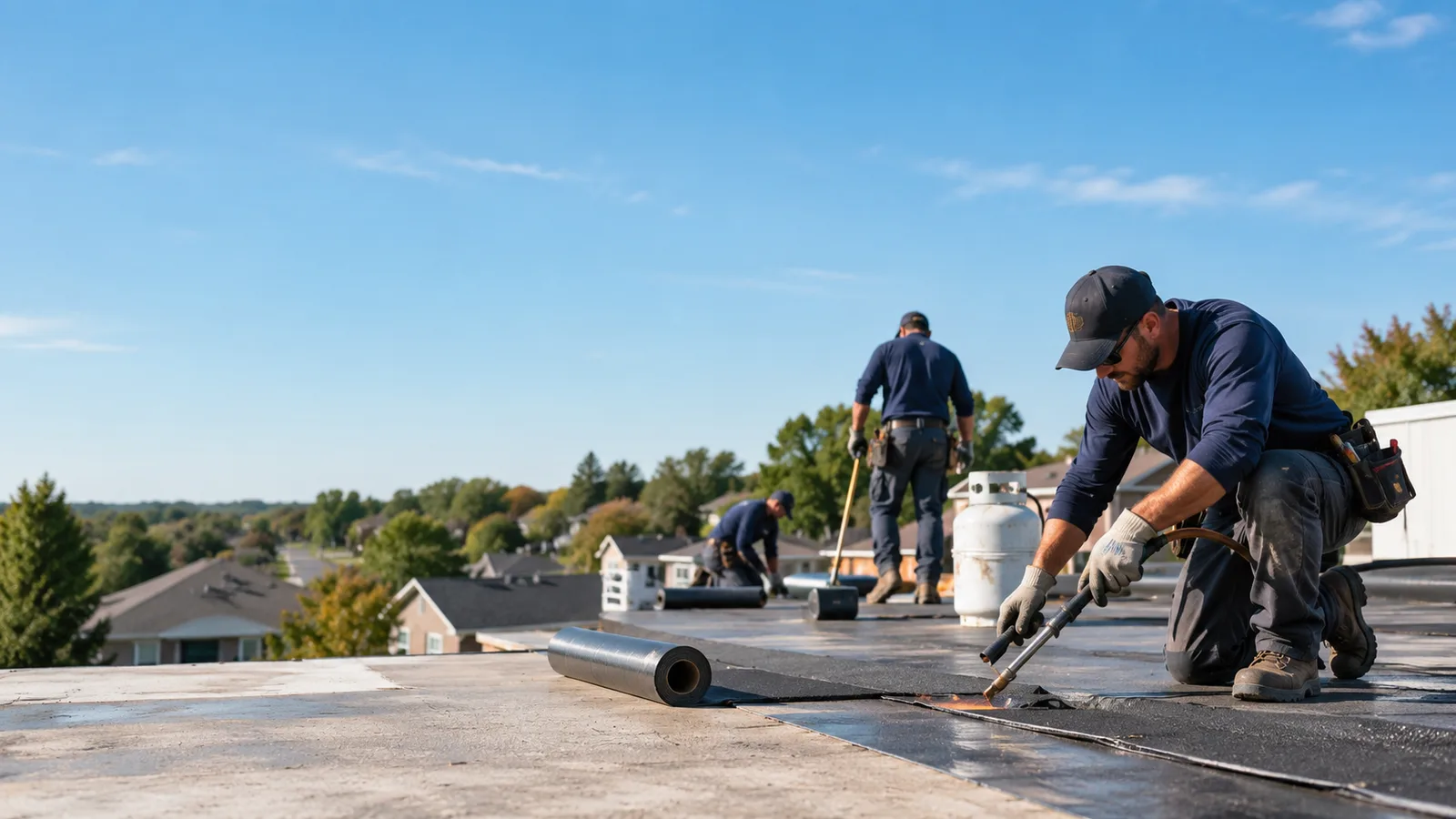 Flat Roof Leak Repair providers in Asheville, NC